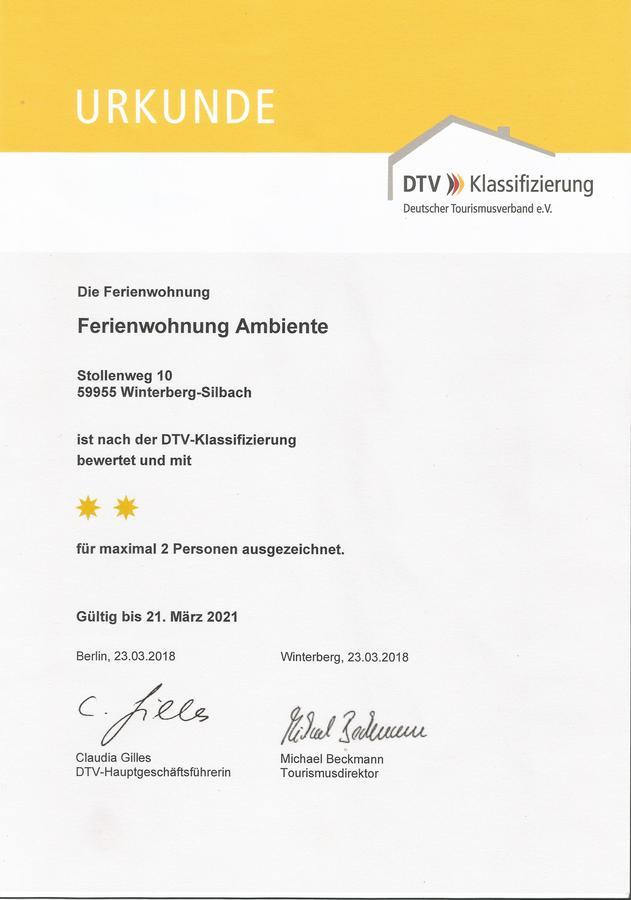 Ferienwohnung Ambiente Winterberg Ngoại thất bức ảnh